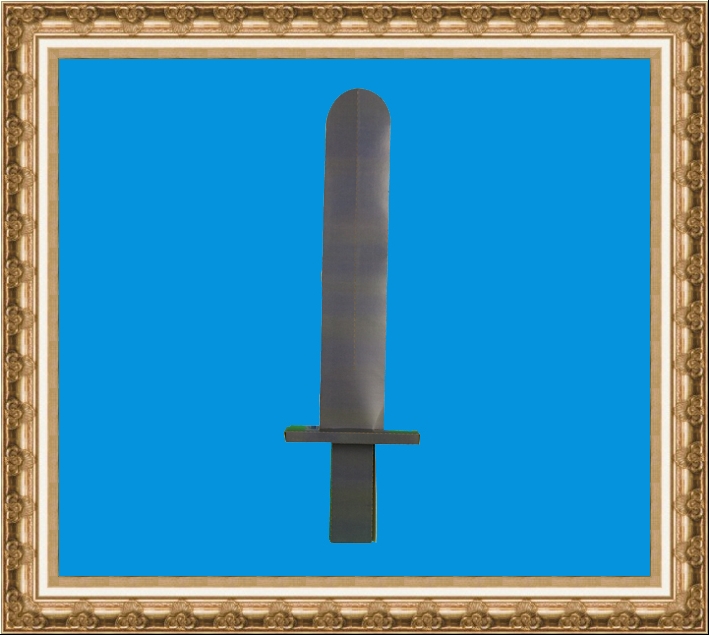 miecz kartonowy